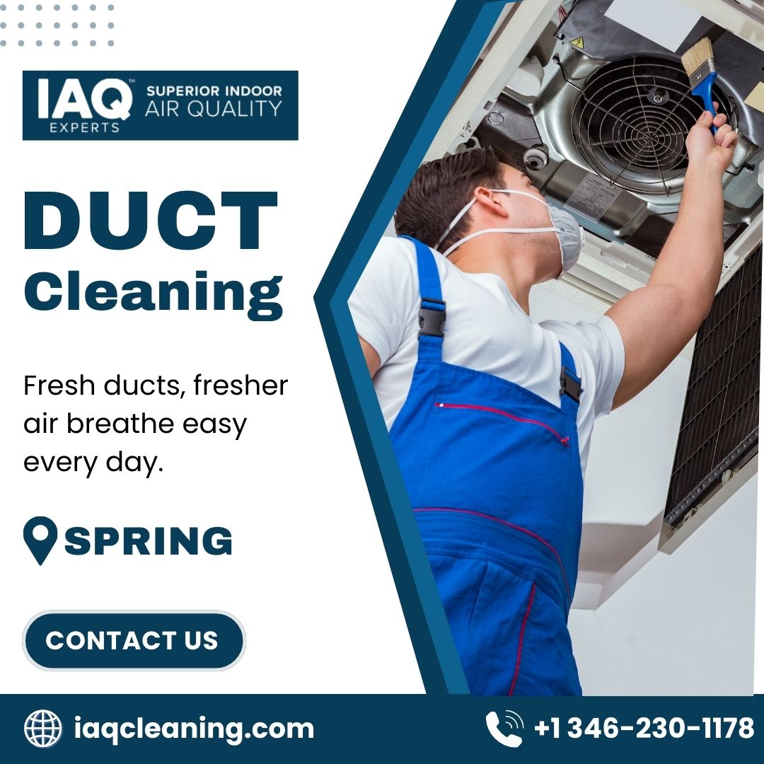 Duct Cleaning In Spring